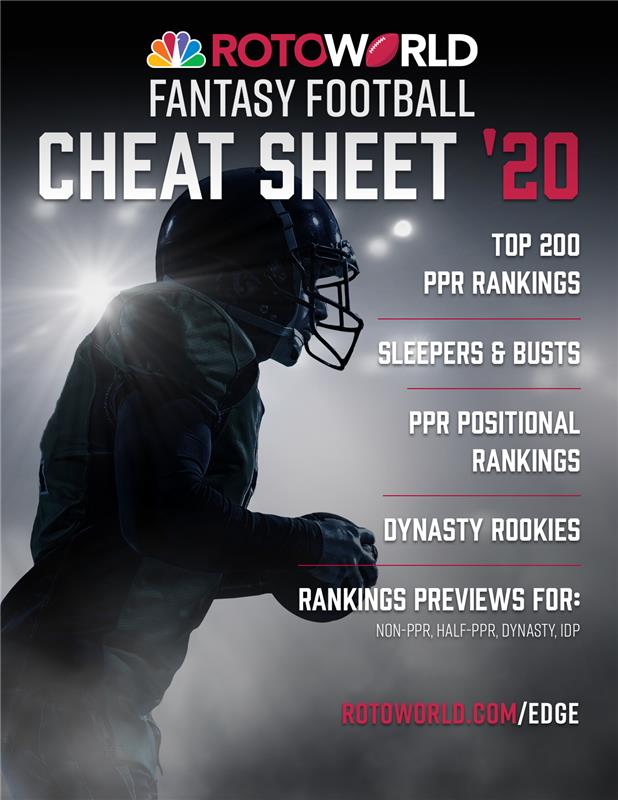 2020 Fantasy Football Cheat Sheet Rotoworld